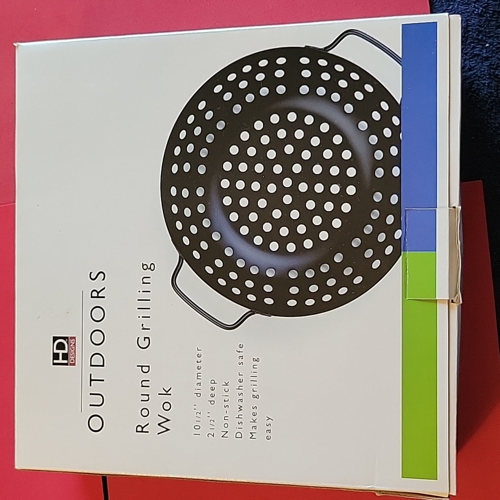 10½" Round Grilling Wok 2½" Deep